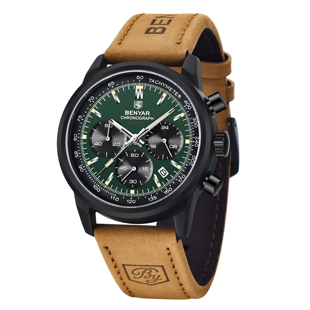 Benyar BY5188 Men's Multifunctional Quartz Watch