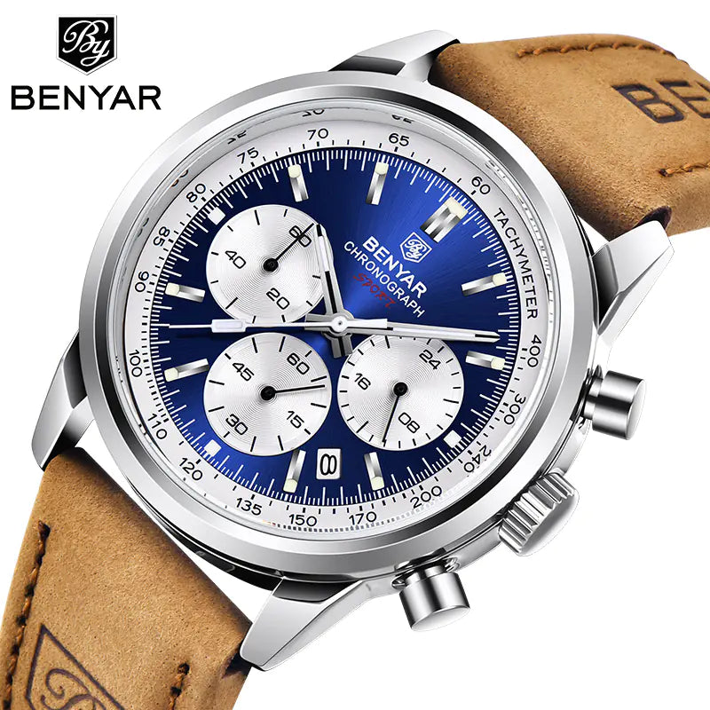 Benyar BY5188 Men's Multifunctional Quartz Watch